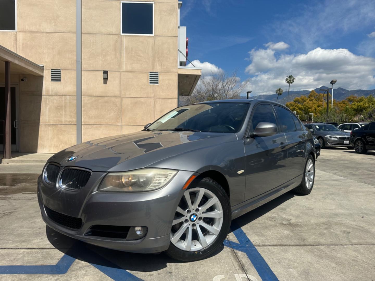 2011 Gray /Black BMW 3-Series leather (WBAPH7C51BE) with an 3.0 6 cylinder engine, Automatic transmission, located at 30 S. Berkeley Avenue, Pasadena, CA, 91107, (626) 248-7567, 34.145447, -118.109398 - Leather! Moon-roof! This 2011 BMW 3-Series 328i comes well equipped. Looking for a reliable ride but struggling with bad credit? Our dealership has got you covered with our impressive selection of used vehicles, including the sleek and stylish 2011 BMW 328. With its powerful inline 6-cylinder engin - Photo#0